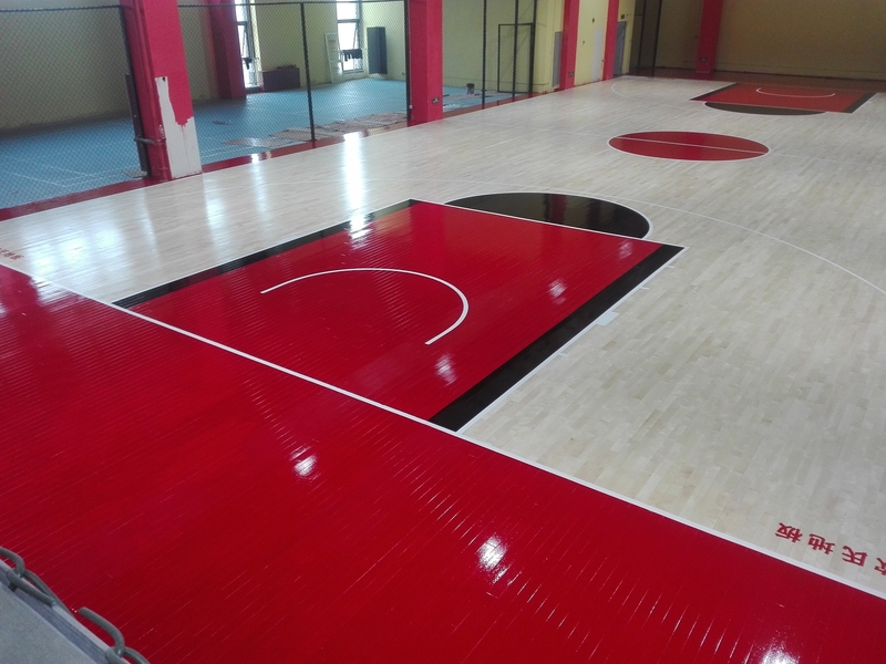 專業(yè)體育木地板場(chǎng)館案例 專業(yè)體育木地板場(chǎng)館案例